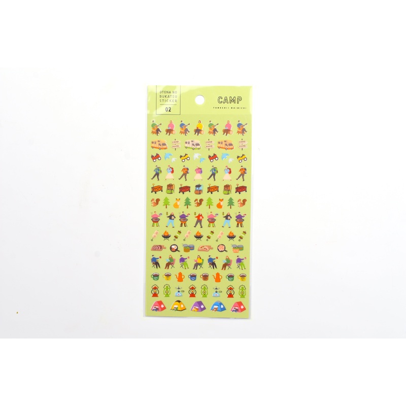 Mind Wave Otona no Bukatsu (Grown Up Hobbies) Sticker – Camp