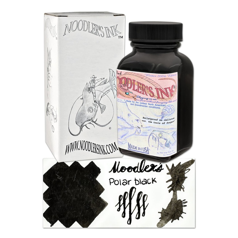 Noodler’s Polar Black Fountain Pen Ink 4.5oz