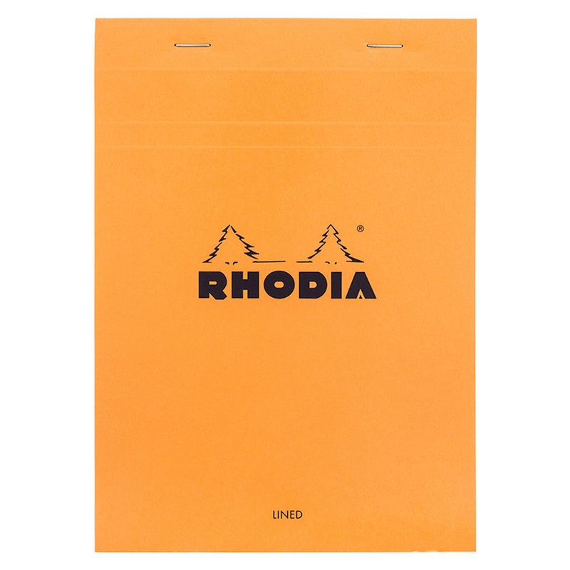 Rhodia No. 16 Notepad – Orange, Lined