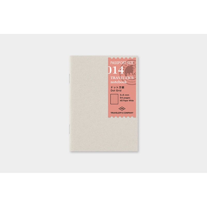 TRAVELER’s Passport Size Refill – Dot Grid – 014