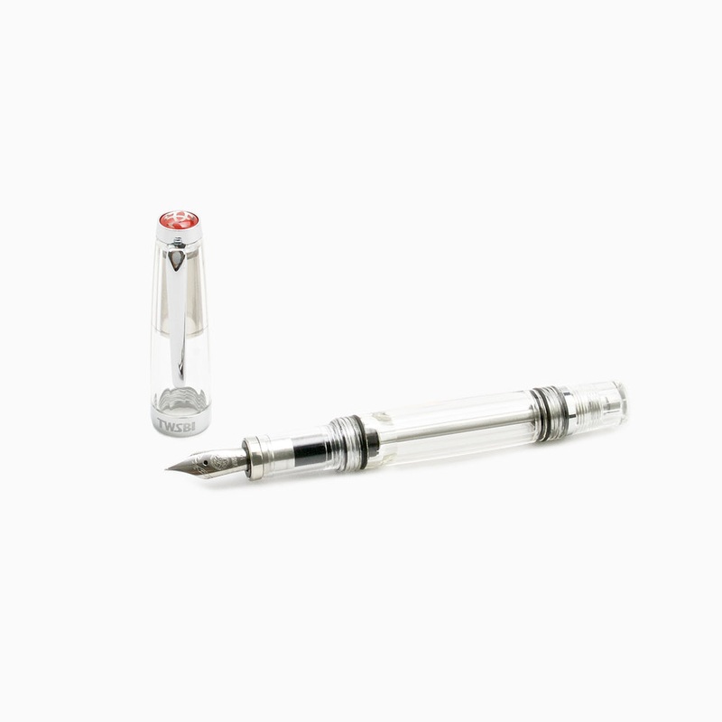 TWSBI Vac Mini Fountain Pen – Clear, Medium Nib