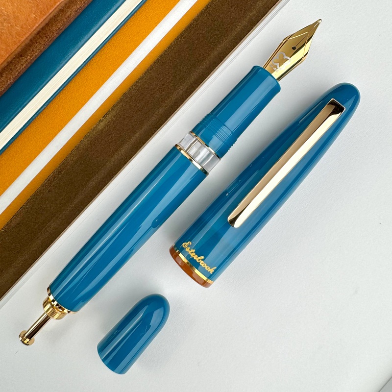 Esterbrook Estie Push Button Fountain Pen – Funky Lake Extra Fine