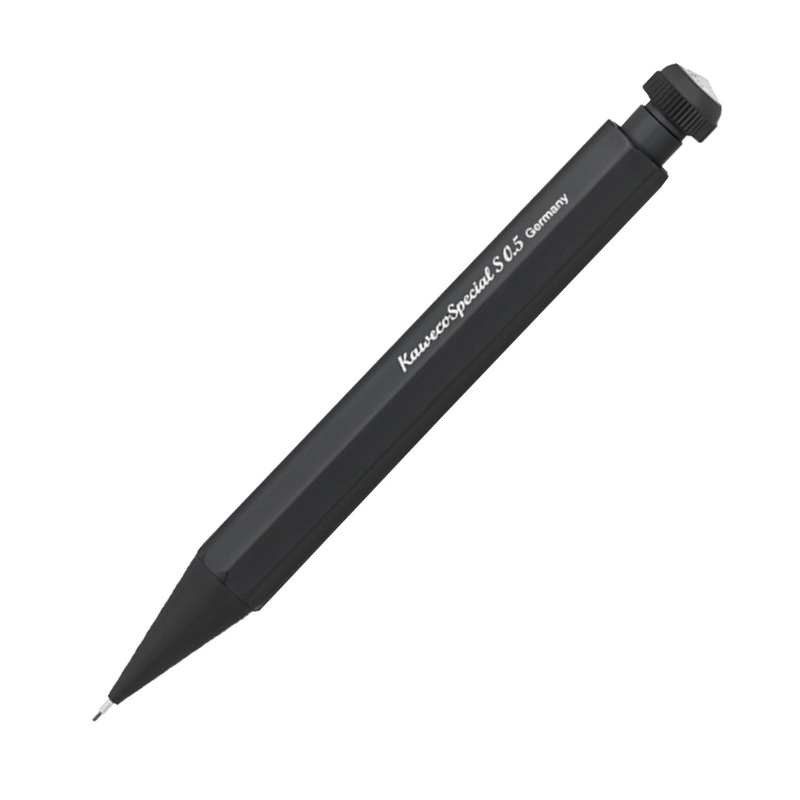 Kaweco Special (S) 0.5mm Mechanical Pencil with Optional Clip – Black