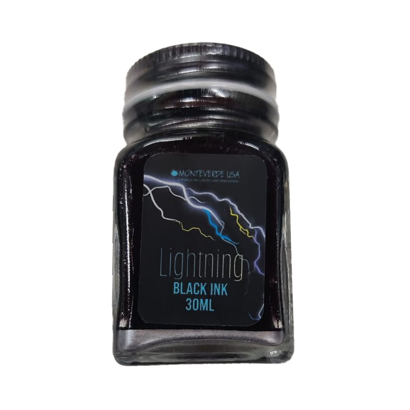 Monteverde Lightning Ink Bottle, Black – 30ml