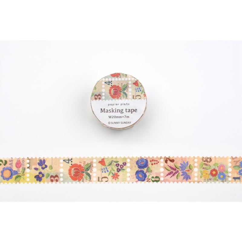 Papier Platz x Sunny Sunday – Kalocsa Masking Tape