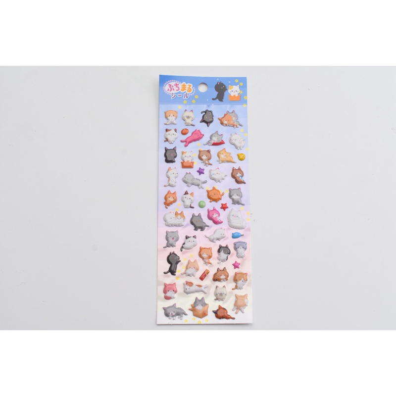 Puffy Sticker – Korokoro Cats