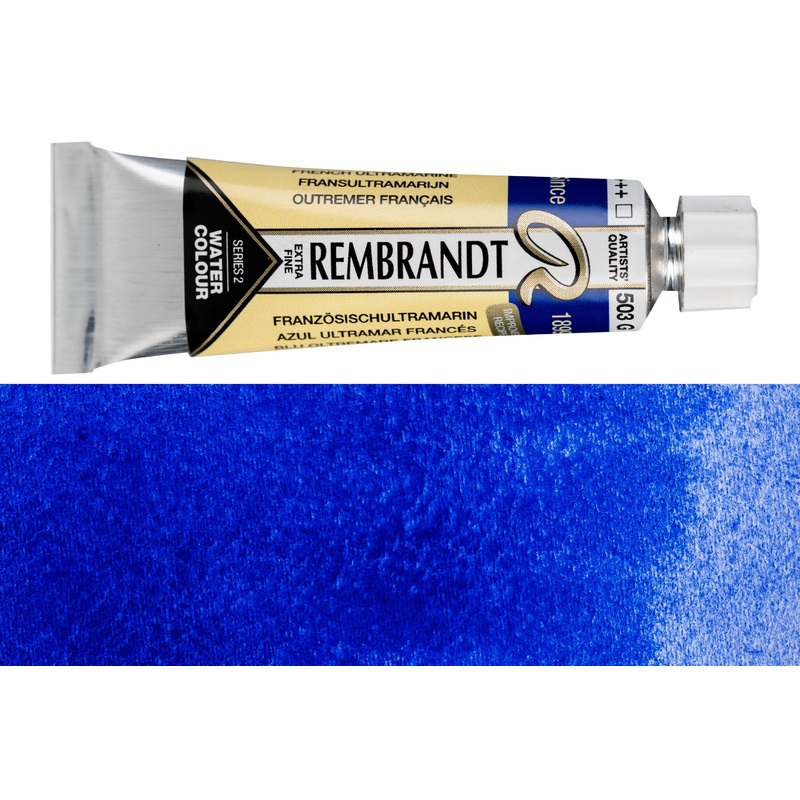 Rembrandt Watercolor, 10 mL, #503 French Ultramarine