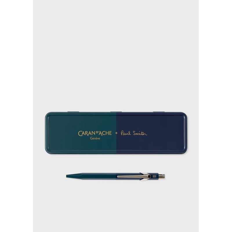 849 PAUL SMITH Racing Green & Navy Ballpoint Pen Special Edition