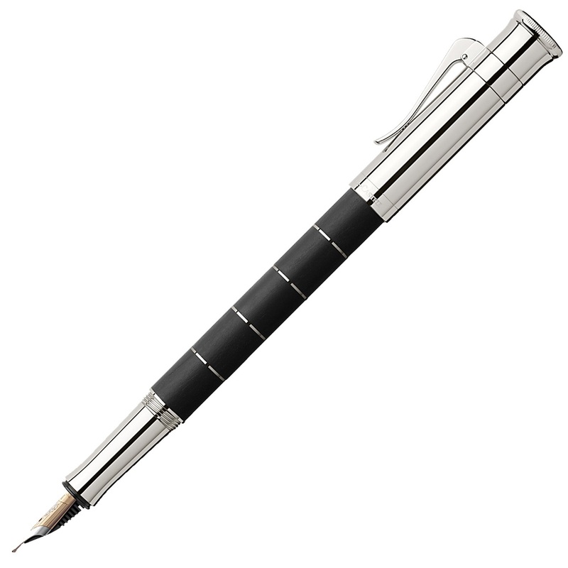 Graf Von Faber-Castell Classic Anello Fountain Pen – Ebony Broad