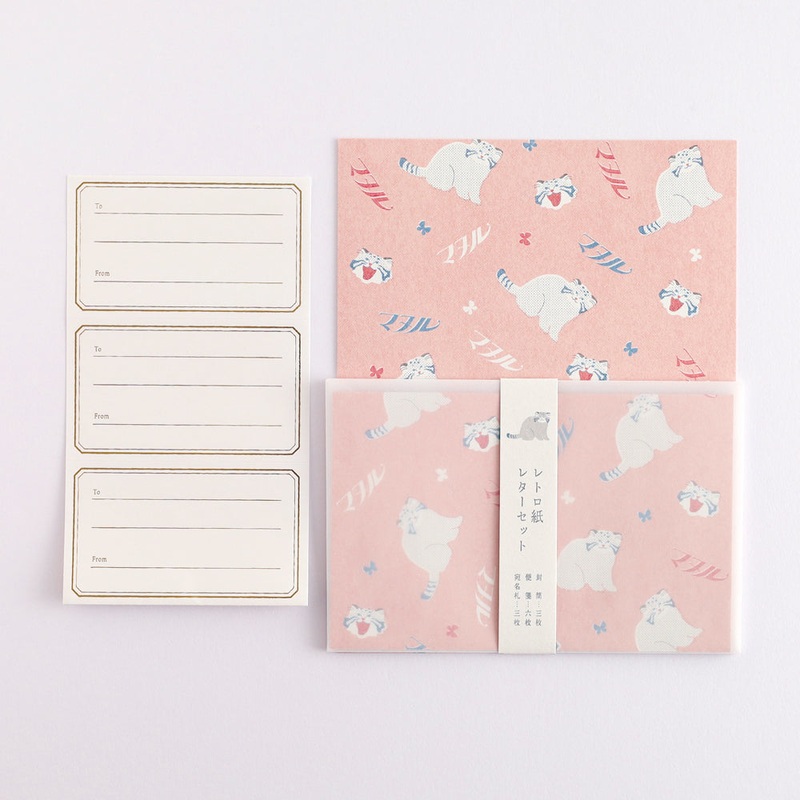 Green Flash Animal Department Store Letter Set – Pallas’s Cat