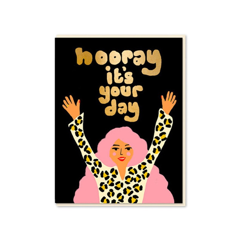 Hooray It’s Your Day Greeting Card
