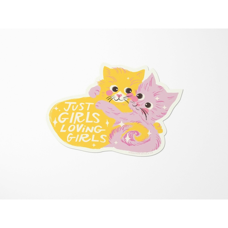 Just Girls Vinyl Sticker