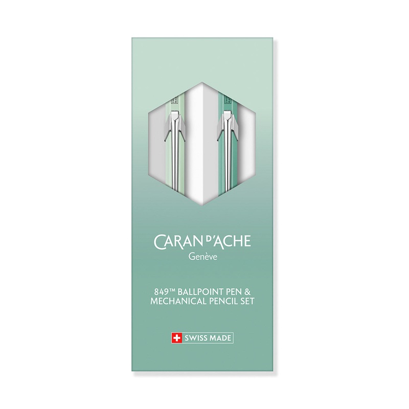 Misty Forest 849 Ballpoint and Mechanical Pencil Set