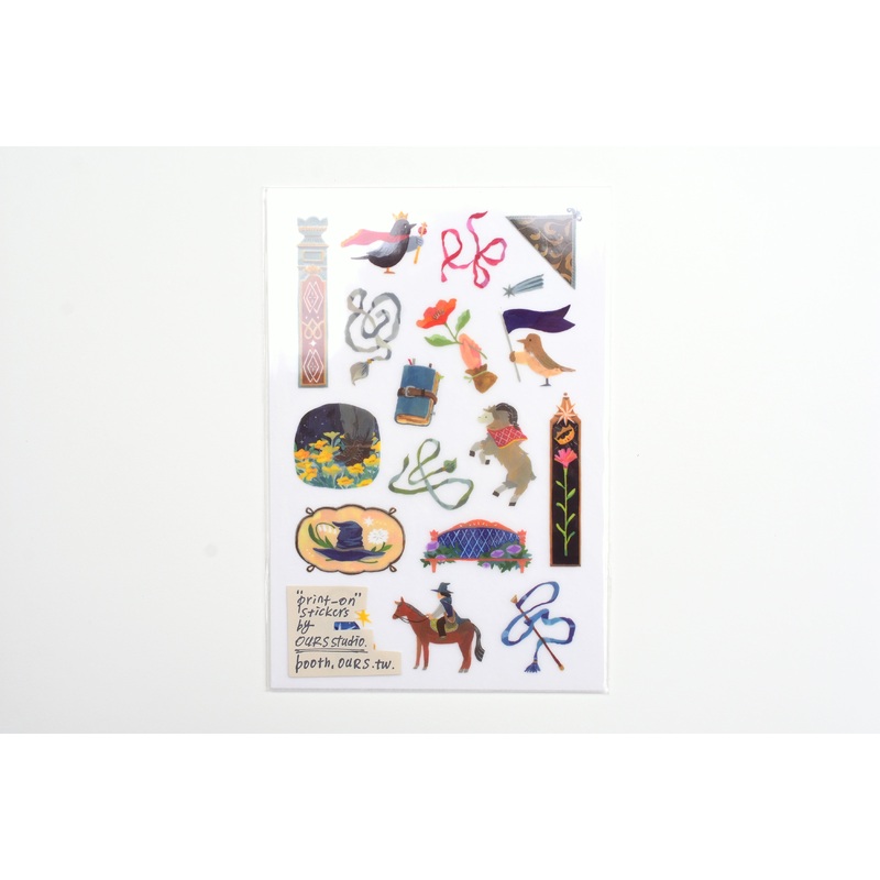 OURS x Koopa – Wayfarer 2 Print-On Sticker