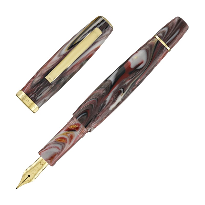 Scribo La Dotta Fountain Pen in Orefici 14kt Gold Extra Fine