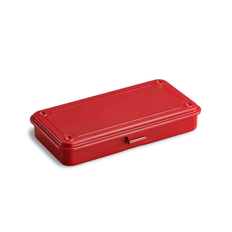 TOYO Trunk Shape Slim Toolbox T-192 19cm Red
