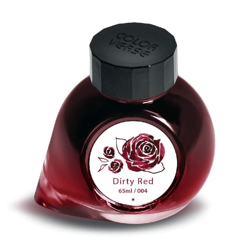 COLORVERSE, Ink Bottle – Project DIRTY RED (65ml).