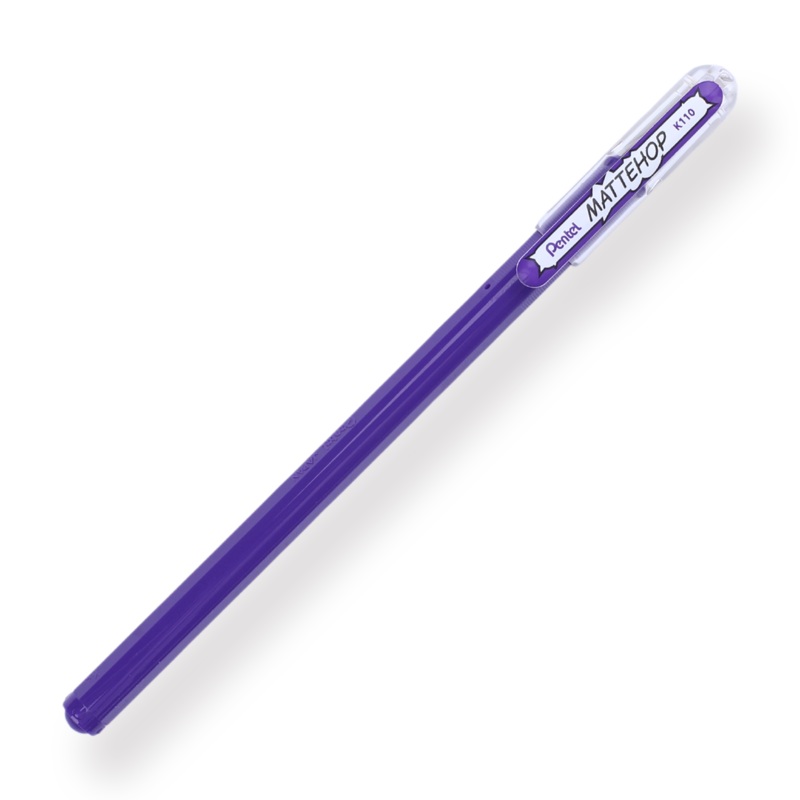 Pentel Mattehop 1.0 mm Gel Pen – Violet