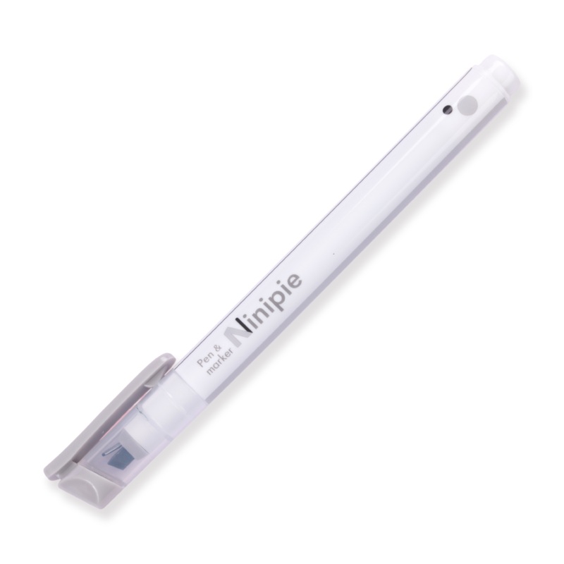 Sun-Star Ninipie Pen & Marker – Gray + Black