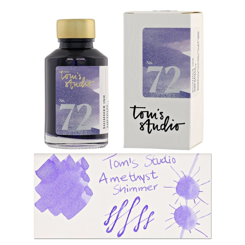 Tom’s Studio Bottled Shimmer Ink in Amethyst – 50ml