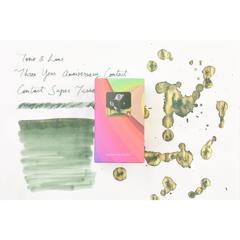 Tono & Lims Ink Bottle – Three Year Anniversary Contact – Contact Super Tessar – 30ml