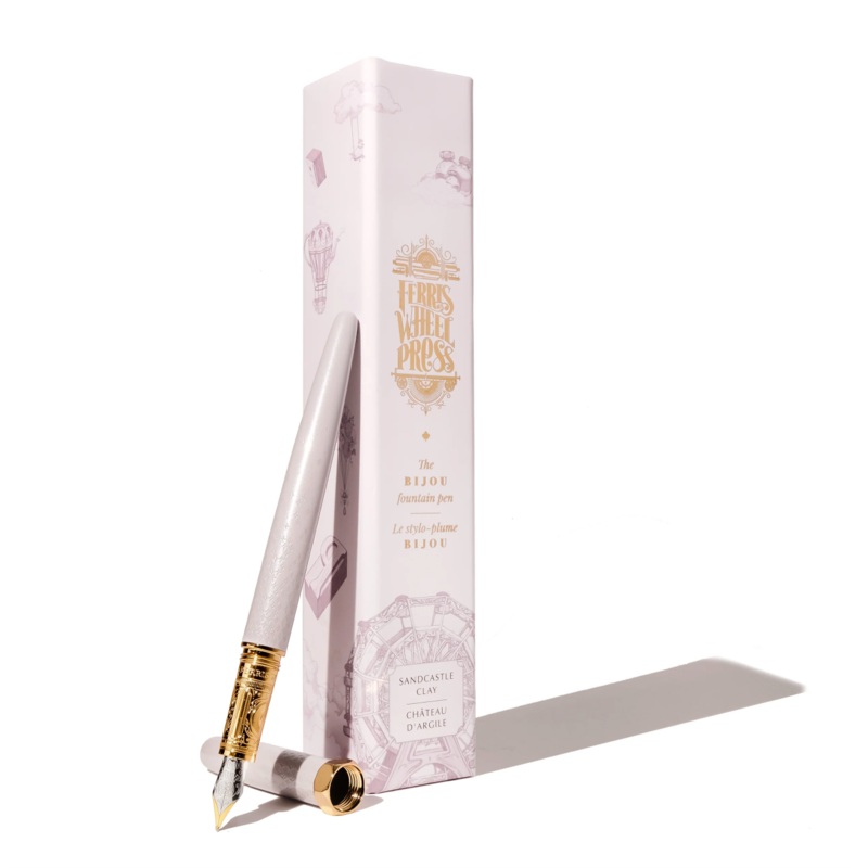 Sandcastle Grey Bijou Fountain Pen