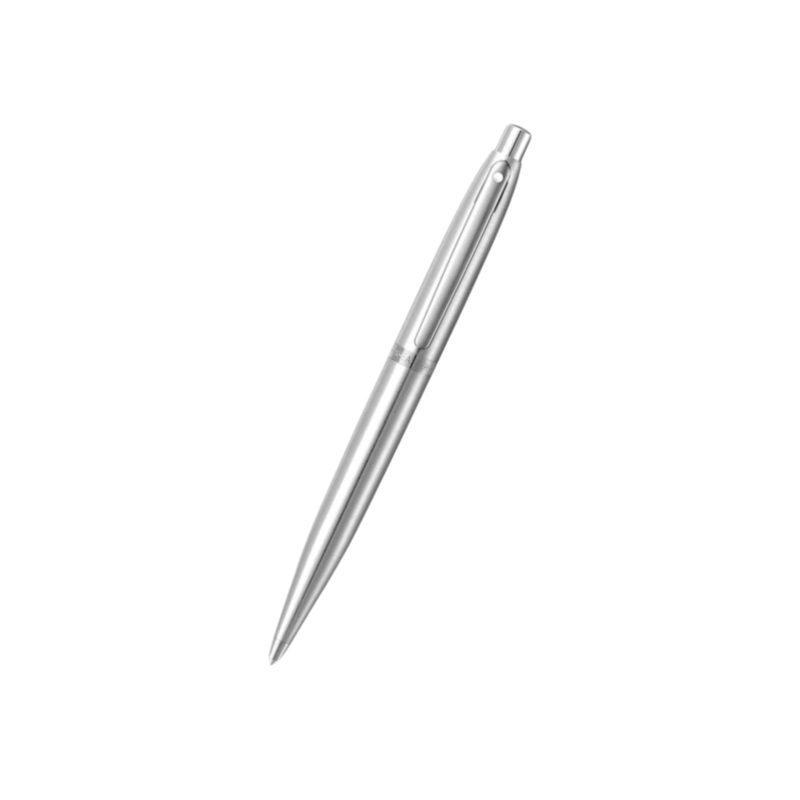 Sheaffer VFM E9426 Ballpoint Pen – Brushed Chrome with Chrome Trims