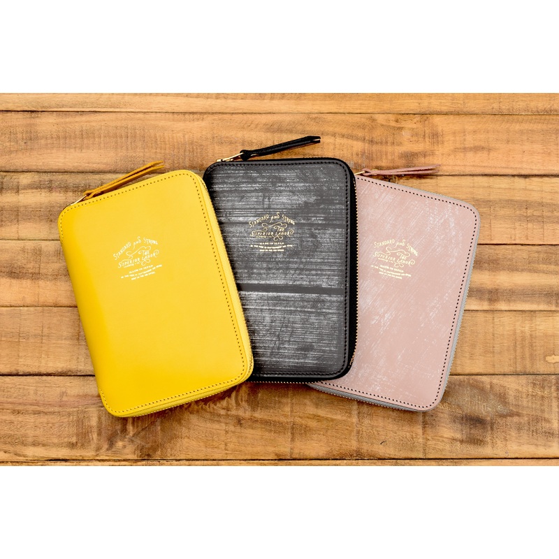 The Superior Labor – Bridle Leather – Zip Organizer A6 Yellow