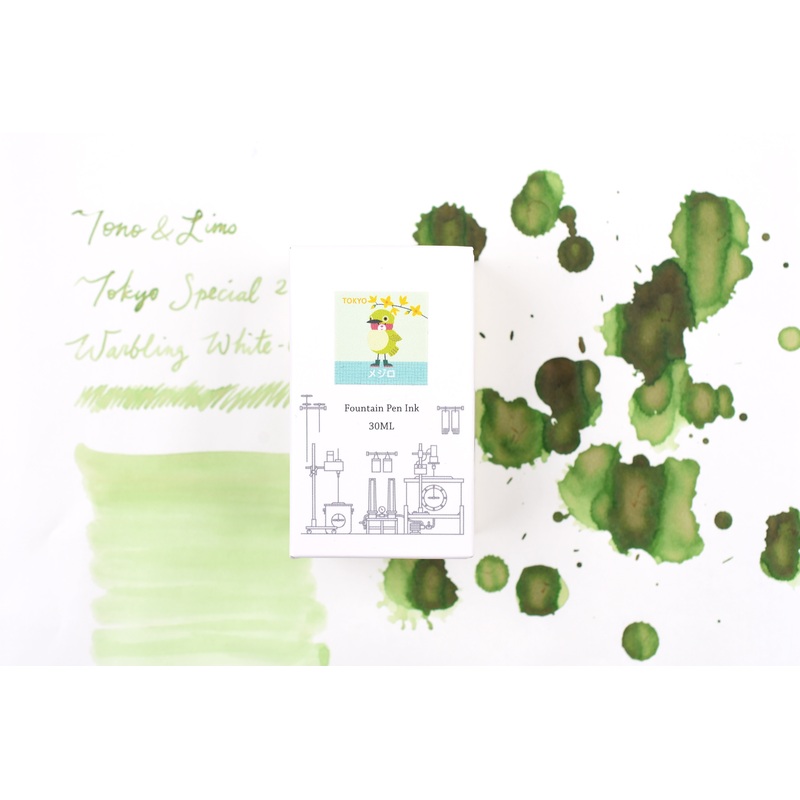 Tono & Lims Ink Bottle – Tokyo Special 2023 –  – Warbling white-eye – 30ml