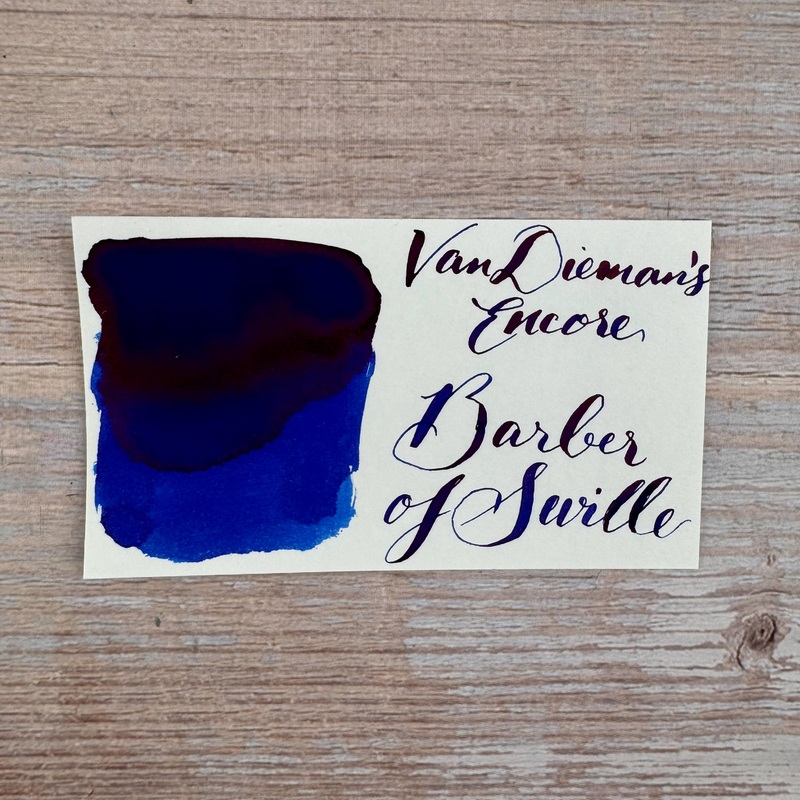 Van Dieman’s Encore – Barber of Seville – 40ml Bottled Ink 40ml