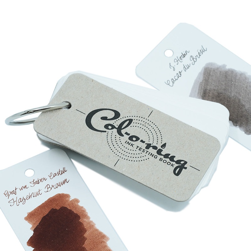 Col-o-ring Ink Testing Book