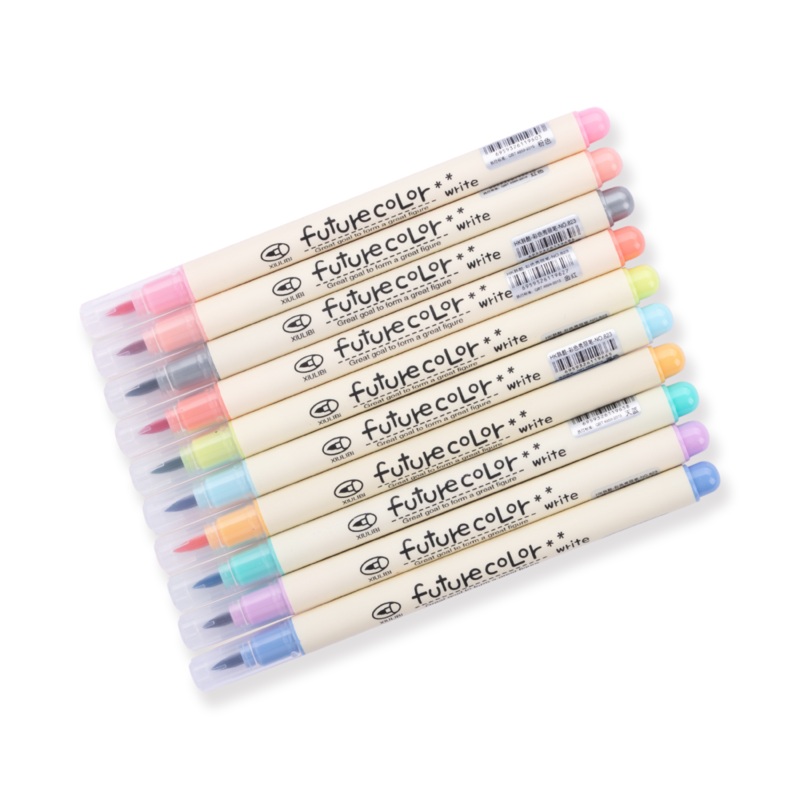 Future Color Lettering Brush Pen (Set of 10)