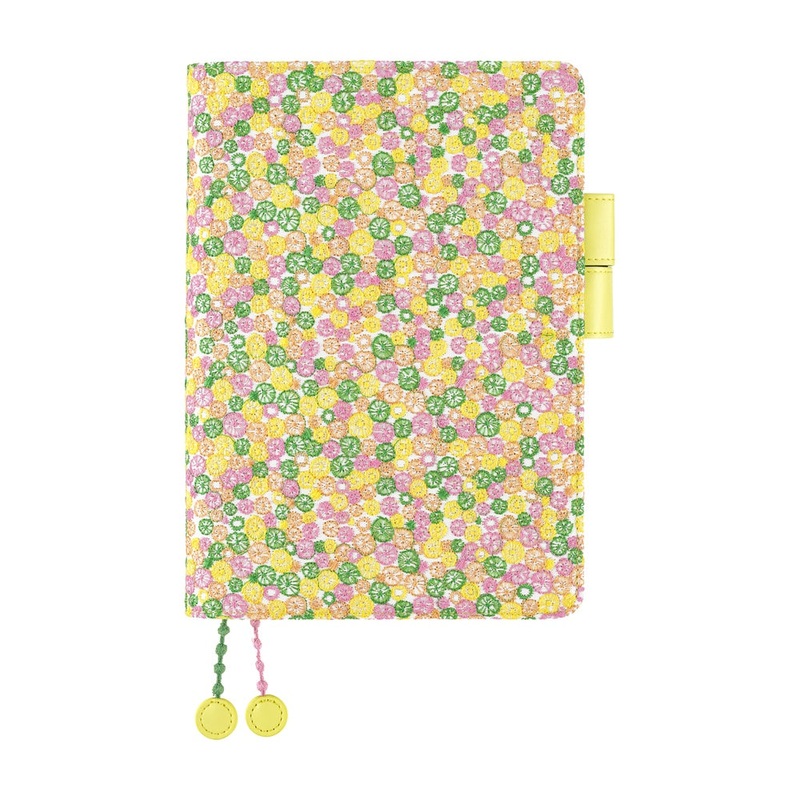 Hobonichi Techo A5 Cousin Planner Set – min perhonen: skyful (Yellow)