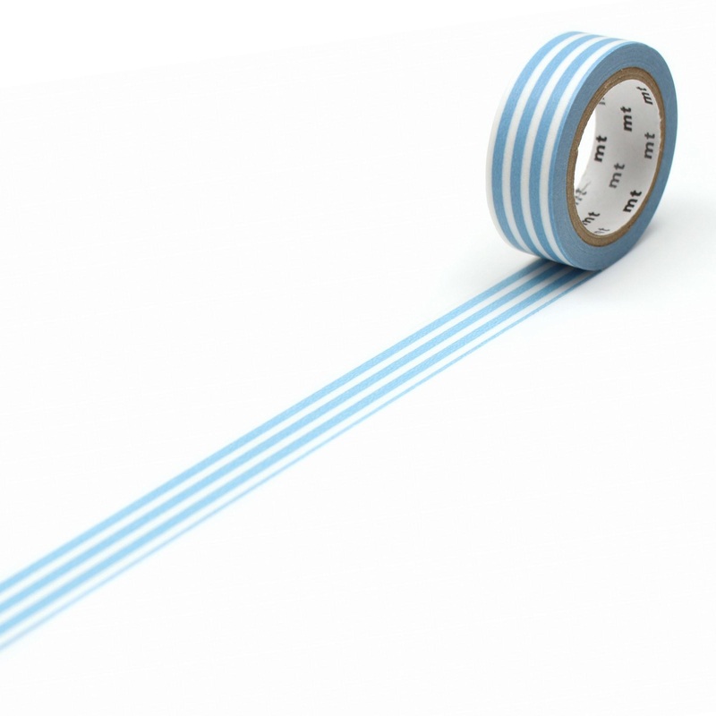 MT Deco Washi Tape Border Ice