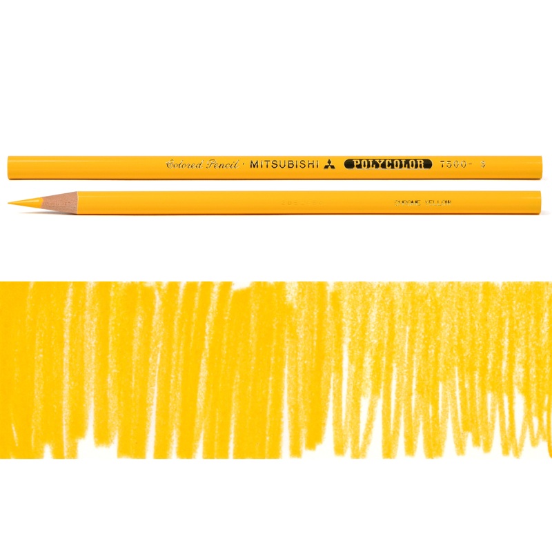 Polycolor Colored Pencils, #03 Chrome Yellow