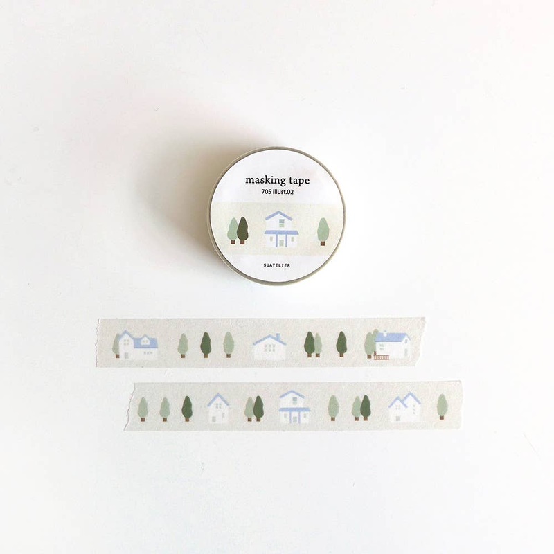 Suatelier Design Washi Tape – Illust.02