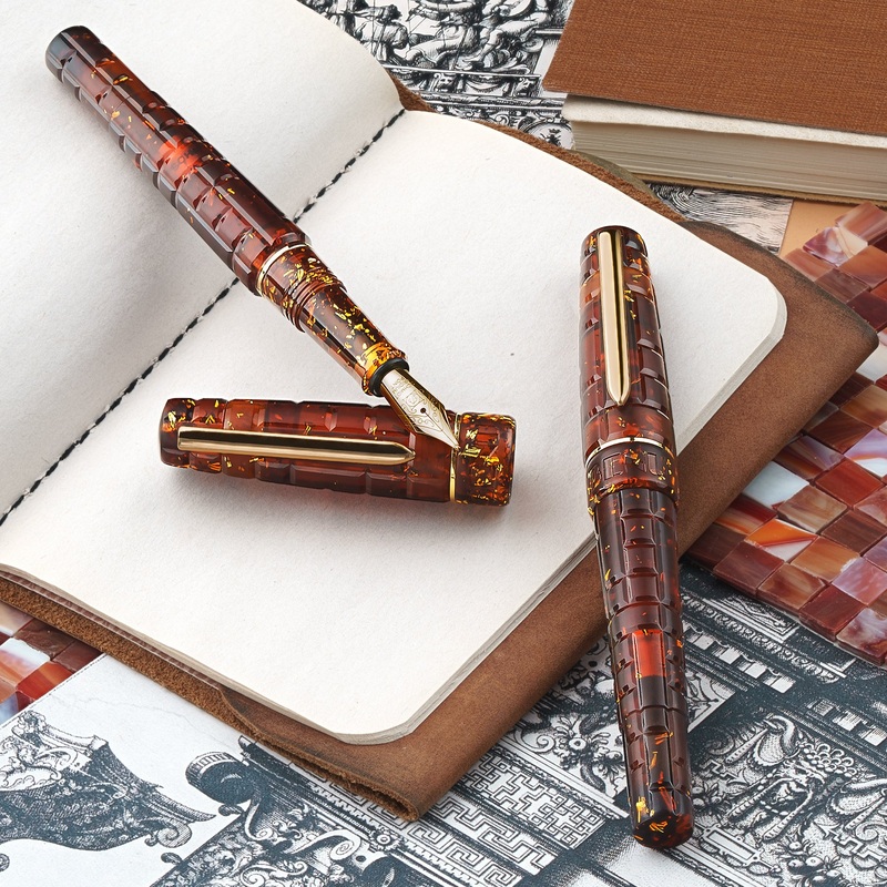 Benu Tessera Fountain Pen – Sunstone