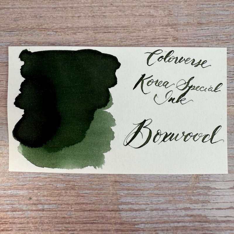 Colorverse 15ml Korea Special Bottled Ink – Boxwood