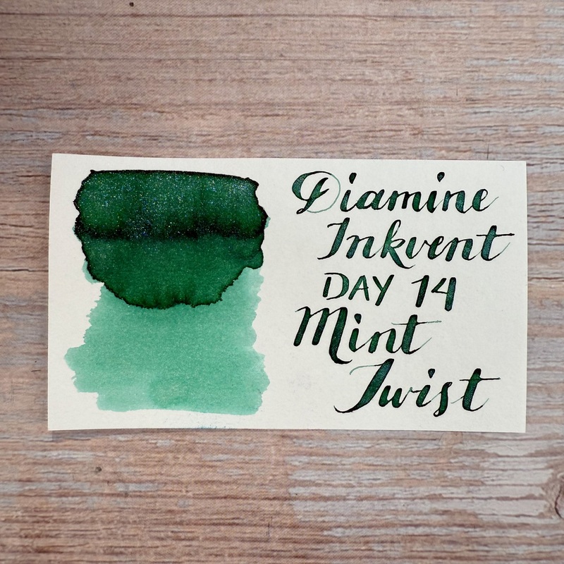 Diamine Inkvent Mint Twist – 50ml Bottled Ink