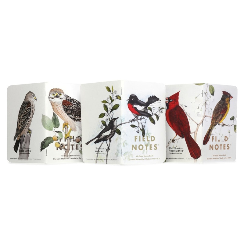 Field Notes Quarterly Edition – Birds and Trees of North America – Pack C (Special Edition)