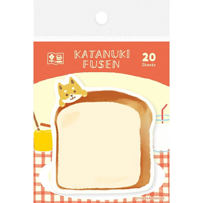 Furukawashiko Die Cut Sticky Notes – Watashi Biyori – Bread and Dogs