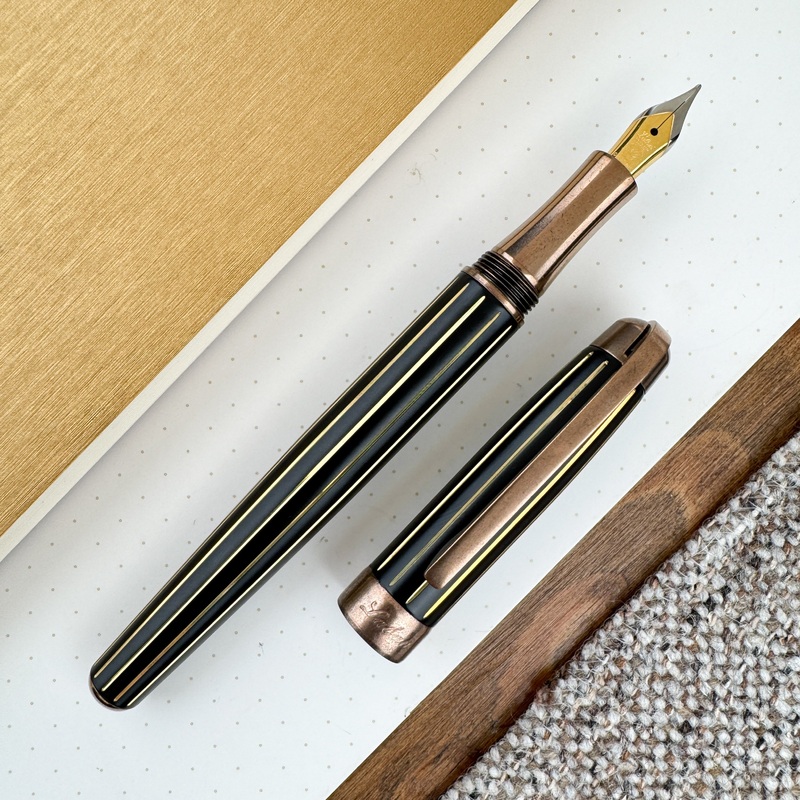 Laban Antique II Fountain Pen – Rose Gold