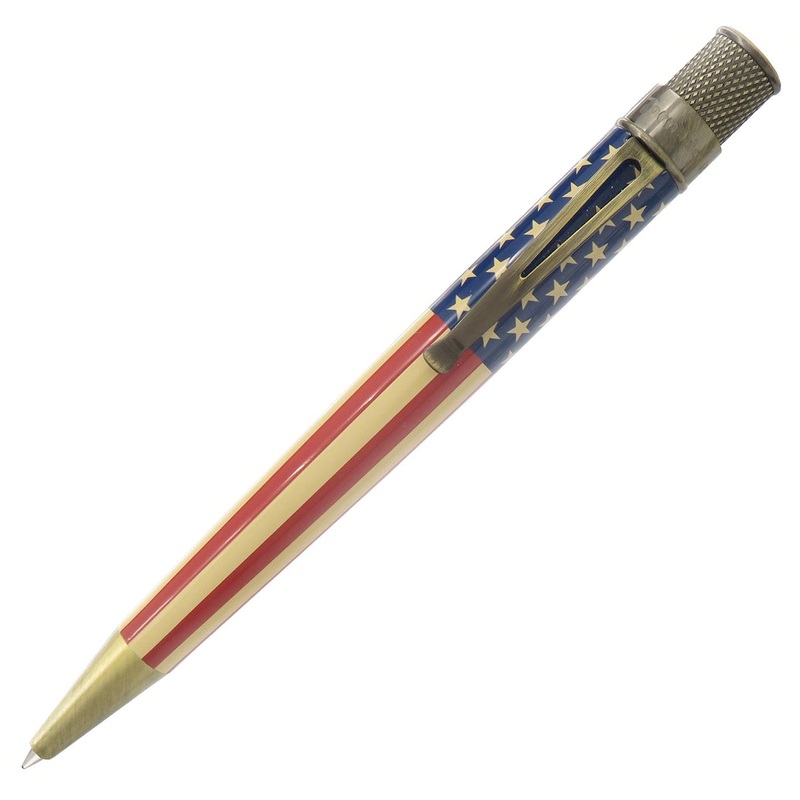 Retro 51 Tornado Vintage Metalsmith Rollerball Pen – Tribute 250 Flag