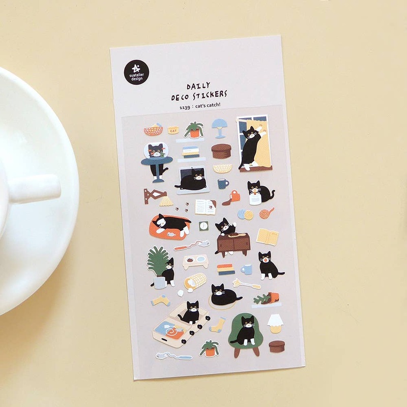 Suatelier Design Stickers – Cat’s Catch!