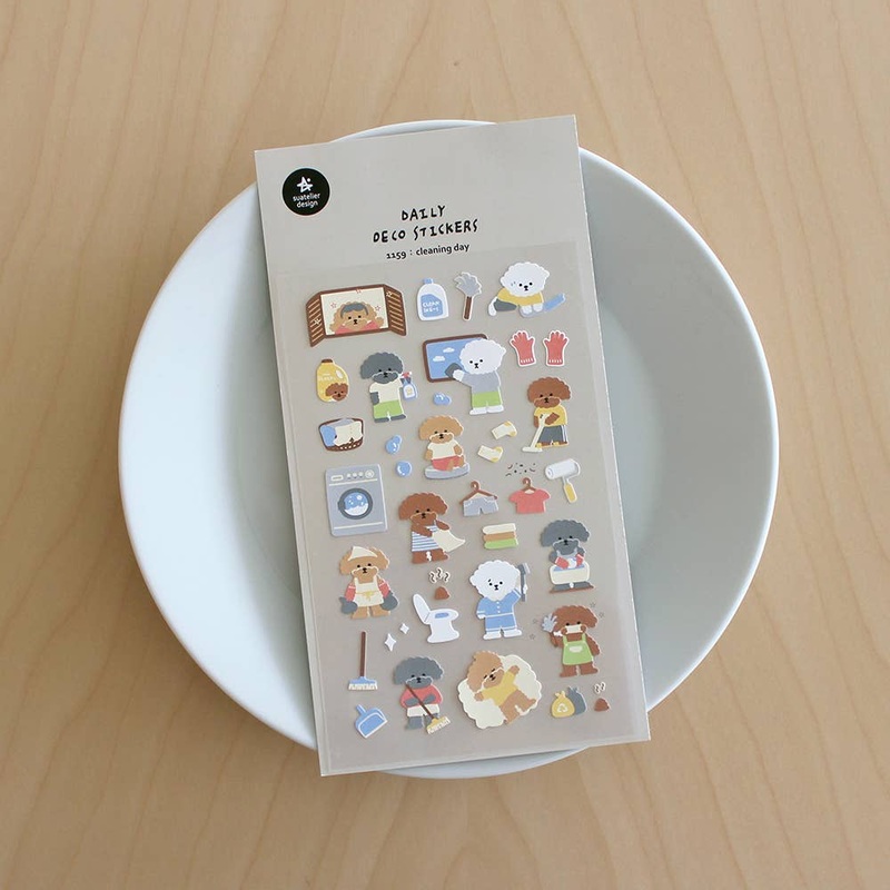 Suatelier Design Stickers – Cleaning Day