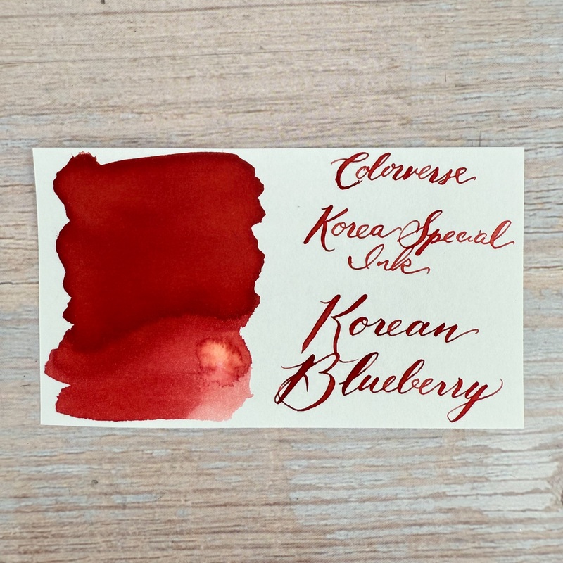 Colorverse 15ml Korea Special Bottled Ink – Korean Blueberry