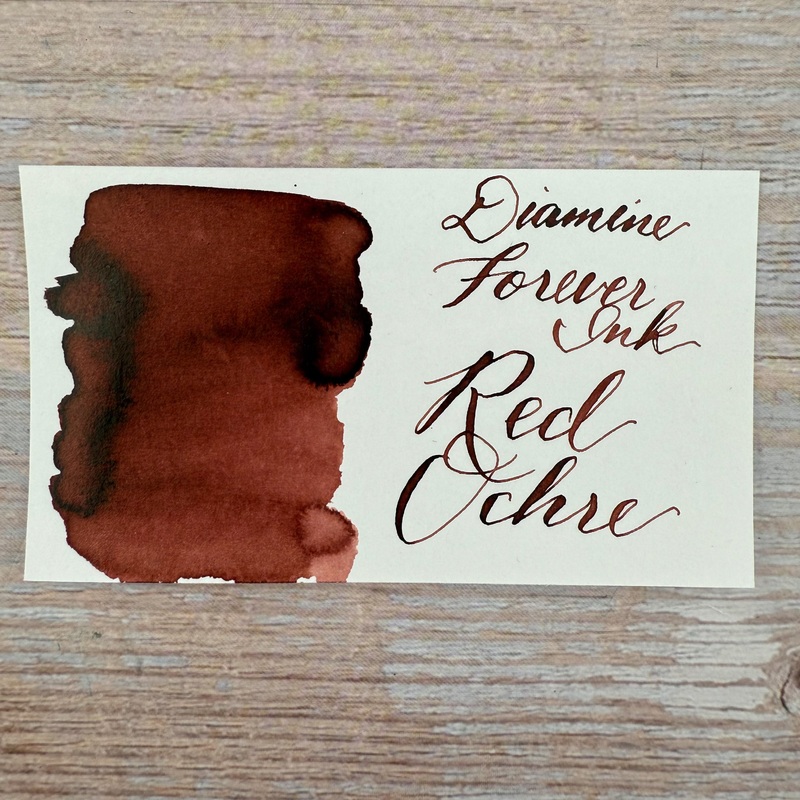 Diamine Forever Ink Red Ochre – 50ml Bottled Ink