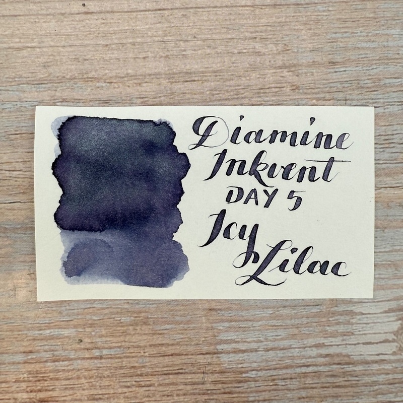 Diamine Inkvent Icy Lilac – 50ml Bottled Ink