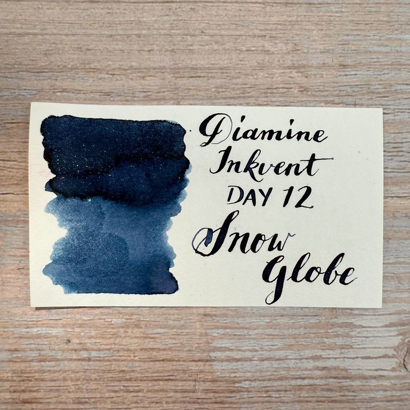 Diamine Inkvent Snow Globe – 50ml Bottled Ink