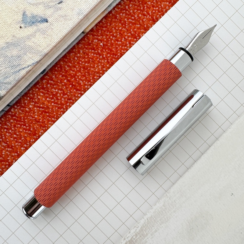Faber-Castell Ambition Fountain Pen – OpArt Autumn Leaves
